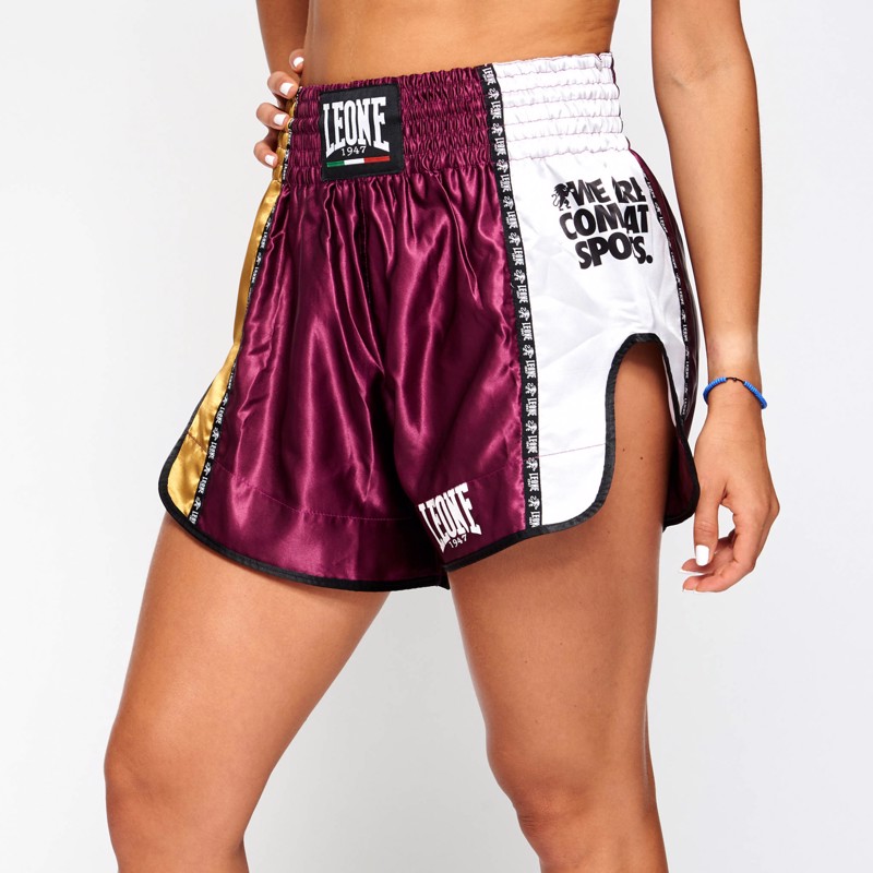 LEONE TRAINING THAI SHORTS-viola
